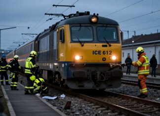 ICE 612 entgleist zwischen Hamburg und München – 47 Verletzte nach Notbremsung