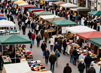 Über 200 Stände locken zum größten Hinterhof-Flohmarkt in München-Neuhausen