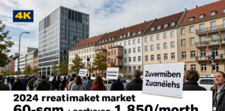 Münchens Mietmarkt 2024: Durchschnittspreis für 60-qm-Wohnungen klettert auf 1.850 Euro
