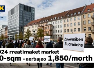 Münchens Mietmarkt 2024: Durchschnittspreis für 60-qm-Wohnungen klettert auf 1.850 Euro