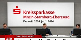 Kreissparkasse München-Starnberg-Ebersberg senkt Zinsen auf Festgeld ab 1. Juli 2024
