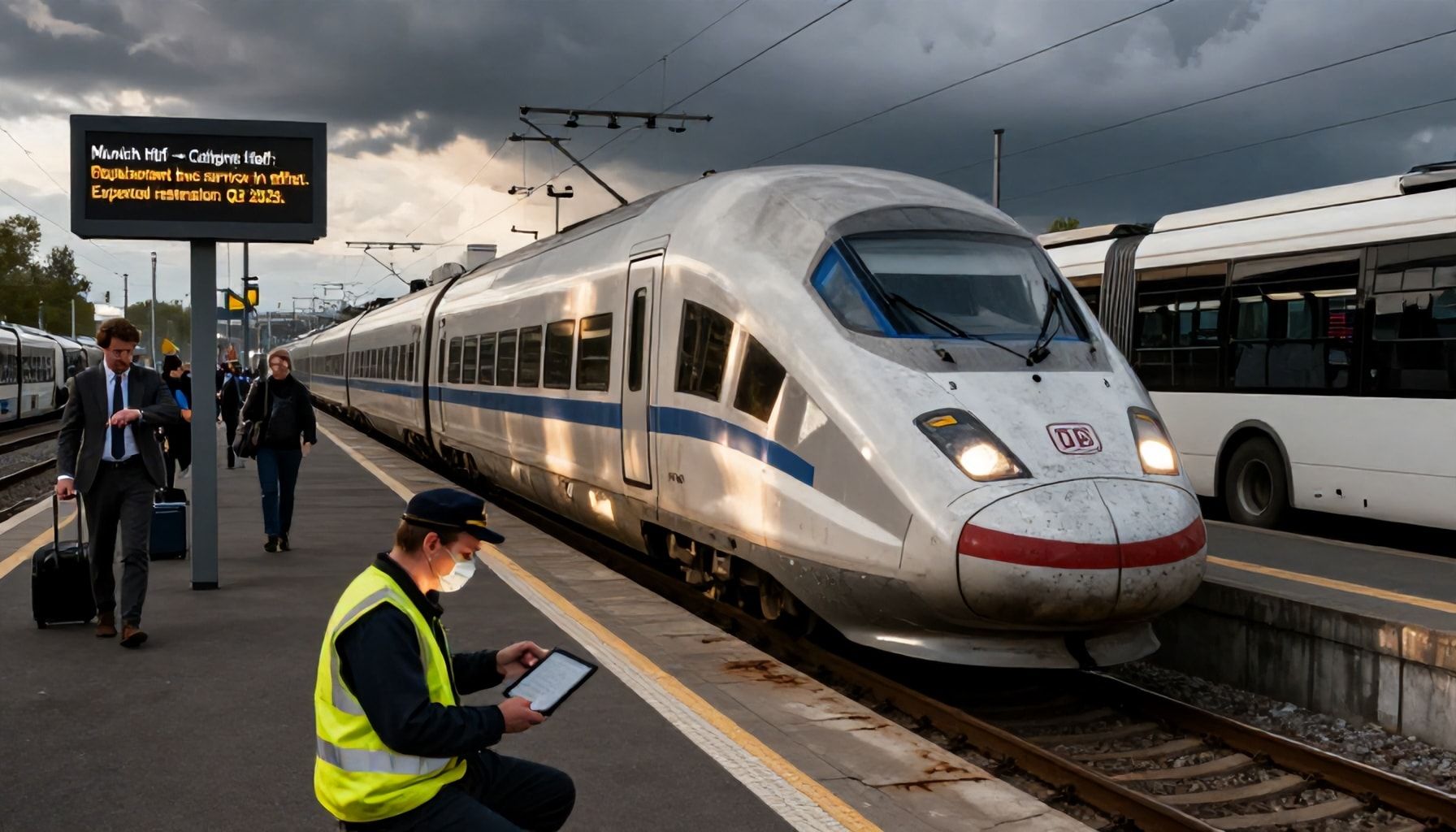 Langfristige Pläne: Wann die Strecke wieder normal befahren wird