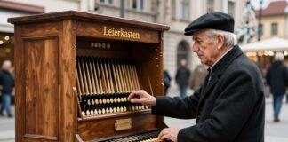 Münchens letzter Leierkastenmann spielt seit 50 Jahren auf der Maximilianstraße