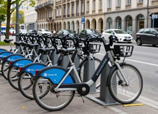 Münchens neues Fahrradleihsystem Lucky Bike startet mit 1.200 Rädern im Mai