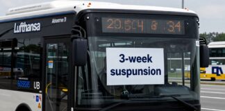 Lufthansa-Bus von München Flughafen nach Stadtmitte fällt 3 Wochen aus