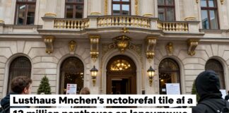 Neuer Luxus-Skandal: Lusthaus München verkauft 12-Millionen-Euro-Penthouse an Unbekannten