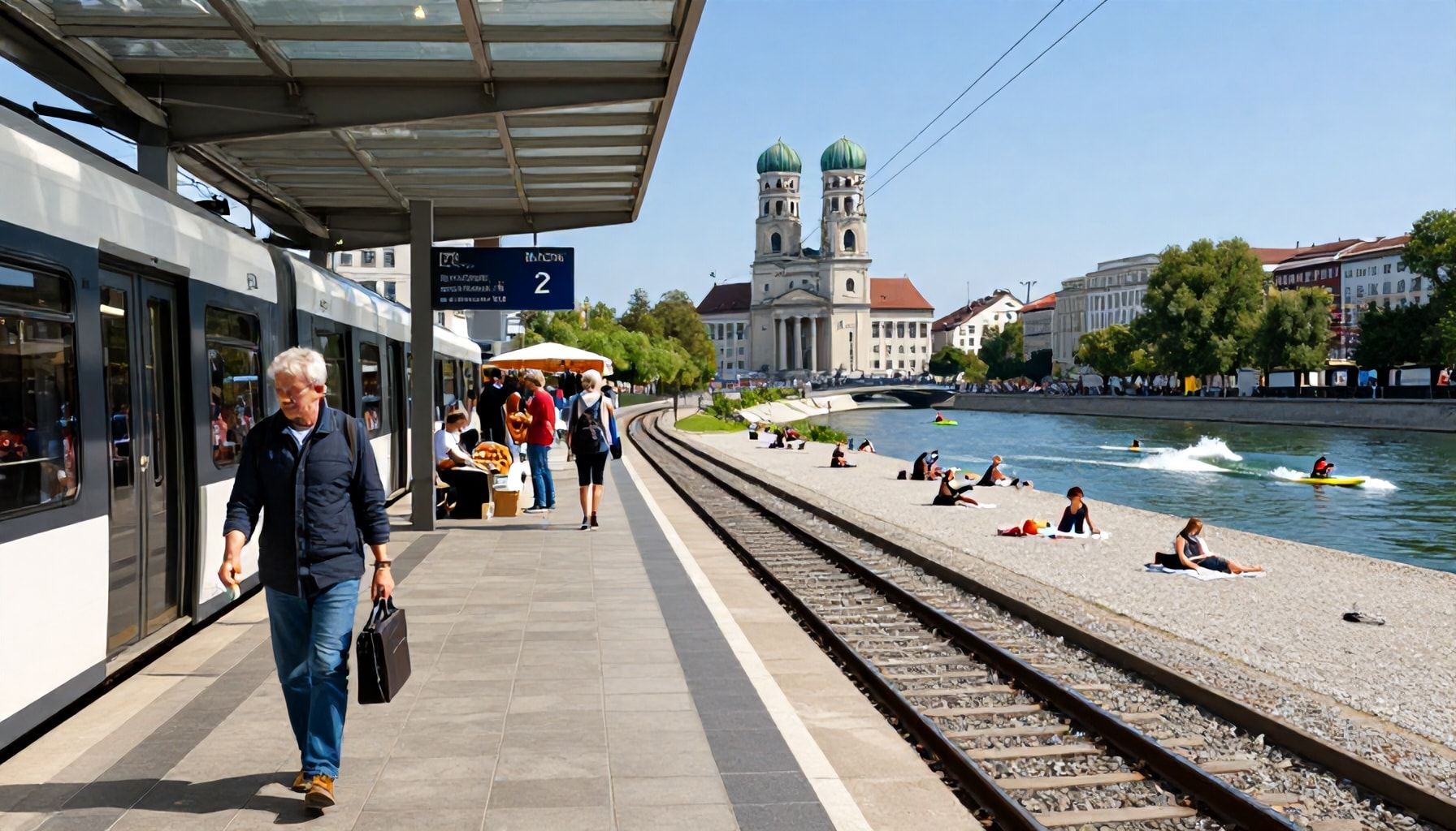 Mit der MVV-Tageskarte: Wie man alles erreicht, ohne im Stau zu stehen