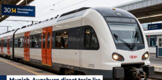 Neue Direktverbindung: München–Augsburg-Zug fährt ab Dezember alle 30 Minuten