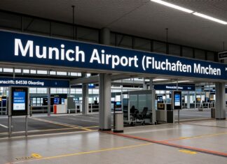Flughafen München: Postanschrift und Terminal-Zufahrten auf 84538 Oberding