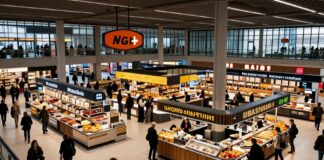 Neue Food-Halle am Münchner Hauptbahnhof eröffnet mit 12 internationalen Küchen