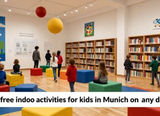 12 kostenlose Indoor-Aktivitäten für Kinder in München bei Regenwetter