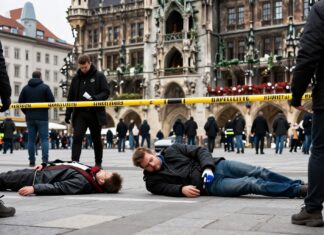 Drei Verletzte nach Messerangriff am Münchner Marienplatz um 16 Uhr