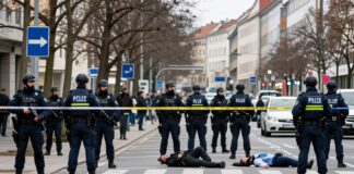 Großaufgebot der Münchner Polizei nach Messerattacke mit drei Verletzten in der Innenstadt