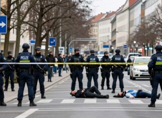 Großaufgebot der Münchner Polizei nach Messerattacke mit drei Verletzten in der Innenstadt