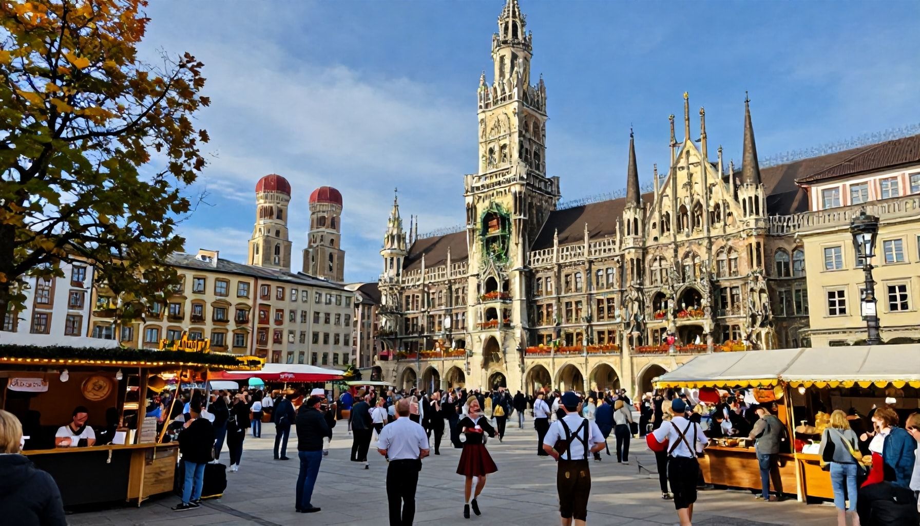 Münchens Samstag: Warum die Stadt an Wochenenden leuchtet