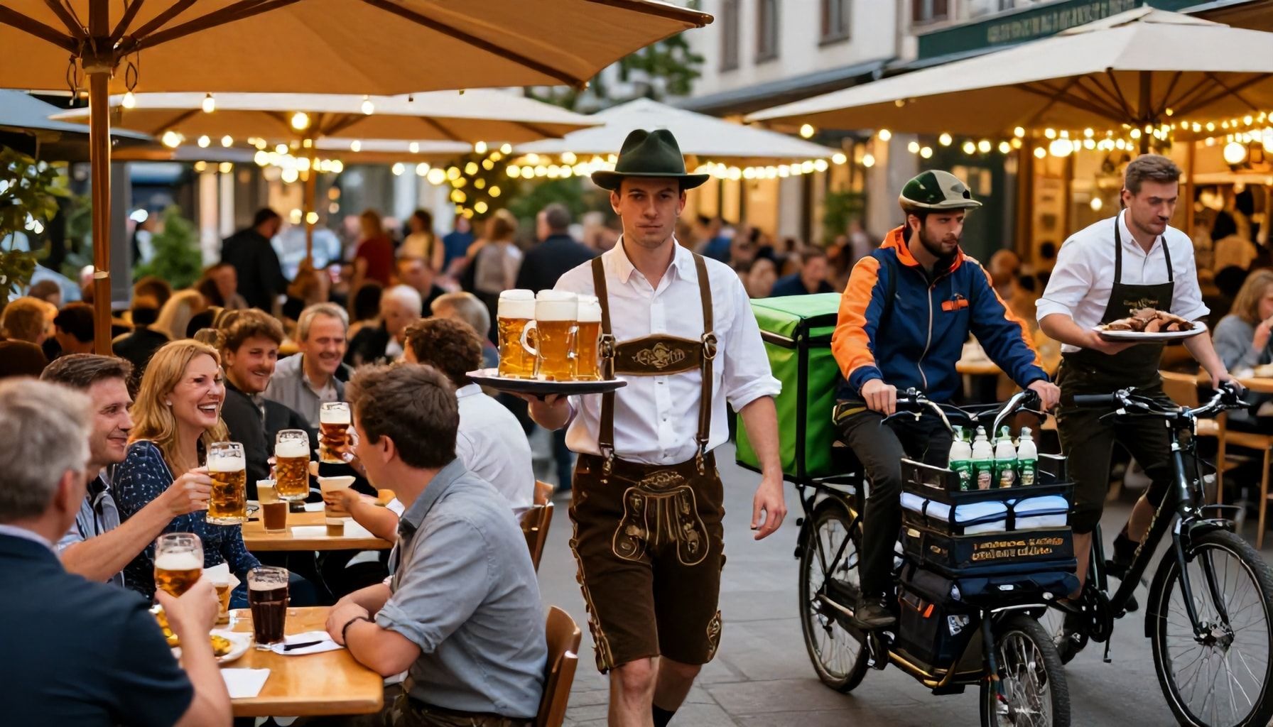 Münchner Wirte setzen auf den Express-Service
