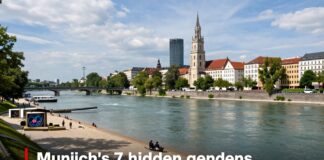 Münchens 7 versteckte Juwelen: Von Isarstränden bis Kunstbunkern