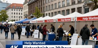 München sucht dringend Aushilfen: 12 Branchen mit bis zu 20 €/Stunde