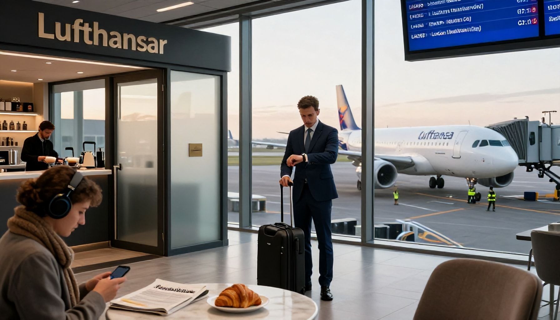 Neue Komfortoptionen für Vielflieger und Geschäftsreisende