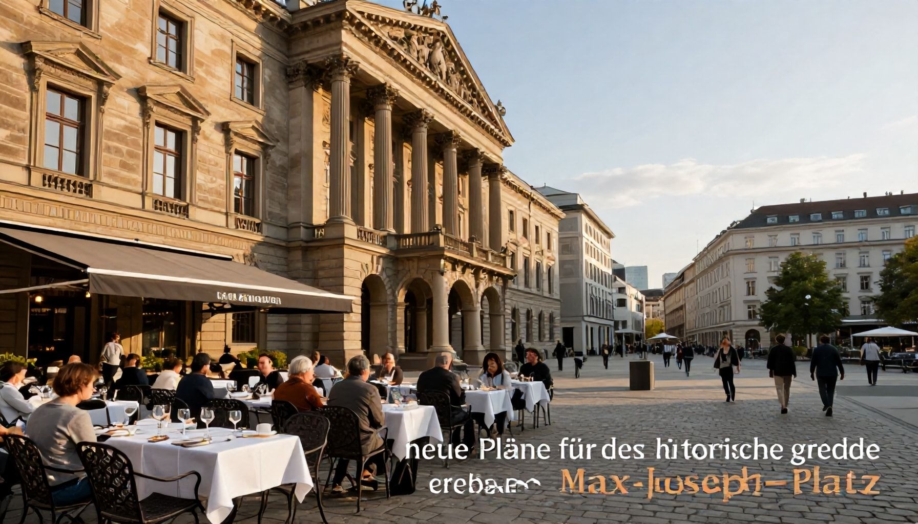 Neue Pläne für das historische Gebäude am Max-Joseph-Platz