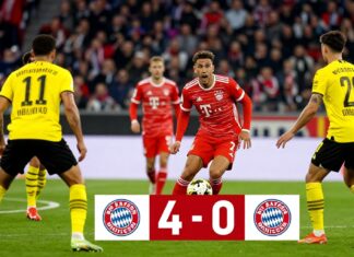Bayerns 4:0-Sieg gegen Dortmund festigt Tabellenführung mit Rekordtorfolge
