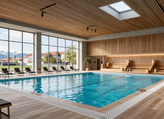 Münchens neues Nordbad öffnet im Herbst mit 50-Meter-Becken und Saunalandschaft