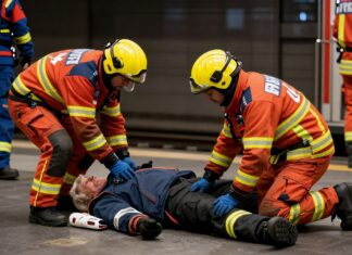 Notarzt im Einsatz: 75-Jähriger in Münchner U-Bahn zusammengebrochen