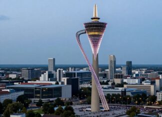 Münchens Olympiaturm feiert 55 Jahre mit neuem LED-Lichtkonzept und Rekordbesucherzahlen