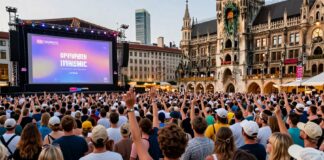 Über 50.000 Besucher feiern Open-Air-Kino am Königsplatz mit Rekordhitze