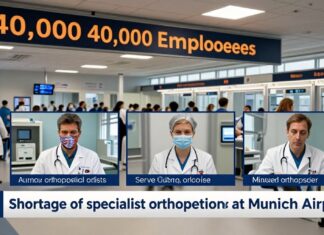 Facharztmangel am Münchner Flughafen: Nur drei Orthopäden für 40.000 Mitarbeiter