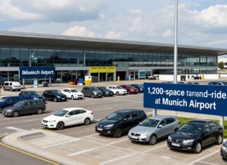 Neue Park-and-Ride-Plätze am Münchner Flughafen für 1.200 Autos eröffnet