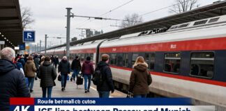 ICE-Sperrung zwischen Passau und München: Ausweichrouten nach 4-stündiger Unterbrechung