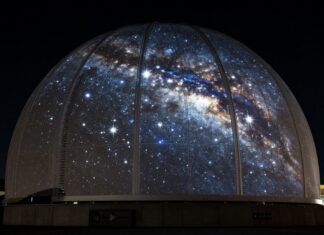 Neue 8K-Projektion im Münchner Planetarium zeigt 100 Millionen Sterne realistisch
