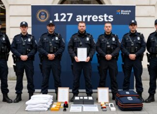 Münchner Polizei zieht Bilanz: 127 Festnahmen bei Großrazzia gegen Drogenhandel