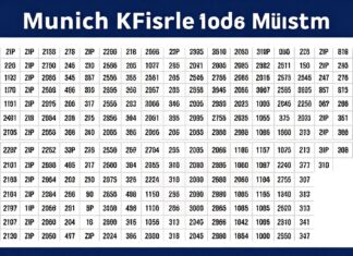 Münchens neue PLZ-Suche: 8.000 Straßen mit Postleitzahlen im Überblick