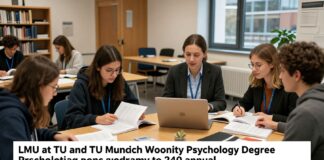 LMU und TU München erhöhen Psychologie-Studienplätze auf 240 pro Jahr