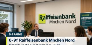 Raiffeisenbank München Nord erhöht Zinsen auf Tagesgeld um 0,4 Prozentpunkte