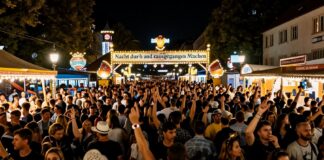 Über 50.000 feiern bei Münchens größtem Straßenfest die Nacht durch
