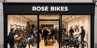 Neue Rose-Bikes-Filiale in München Schwabing mit 50 E-Bike-Modellen eröffnet