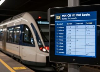 S8 München: Neue Fahrplanänderungen ab Dezember 2024 mit 15-Minuten-Takt zur HVZ