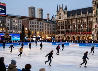 Münchens Eiszauber: 7 neue Schlittschuhbahnen eröffnen im Dezember