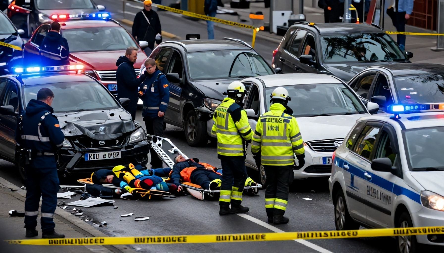 Schwere Verletzungen nach Alkohol- und Geschwindigkeitsverdacht