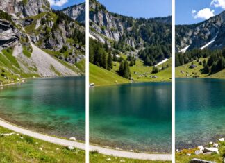 Drei malerische Seen nahe München mit kristallklarem Wasser und Wanderwegen