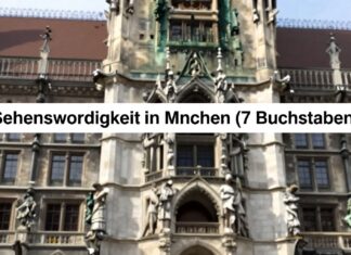 Münchner Wahrzeichen mit 7 Buchstaben gesucht: Die Lösung fürs Kreuzworträtsel