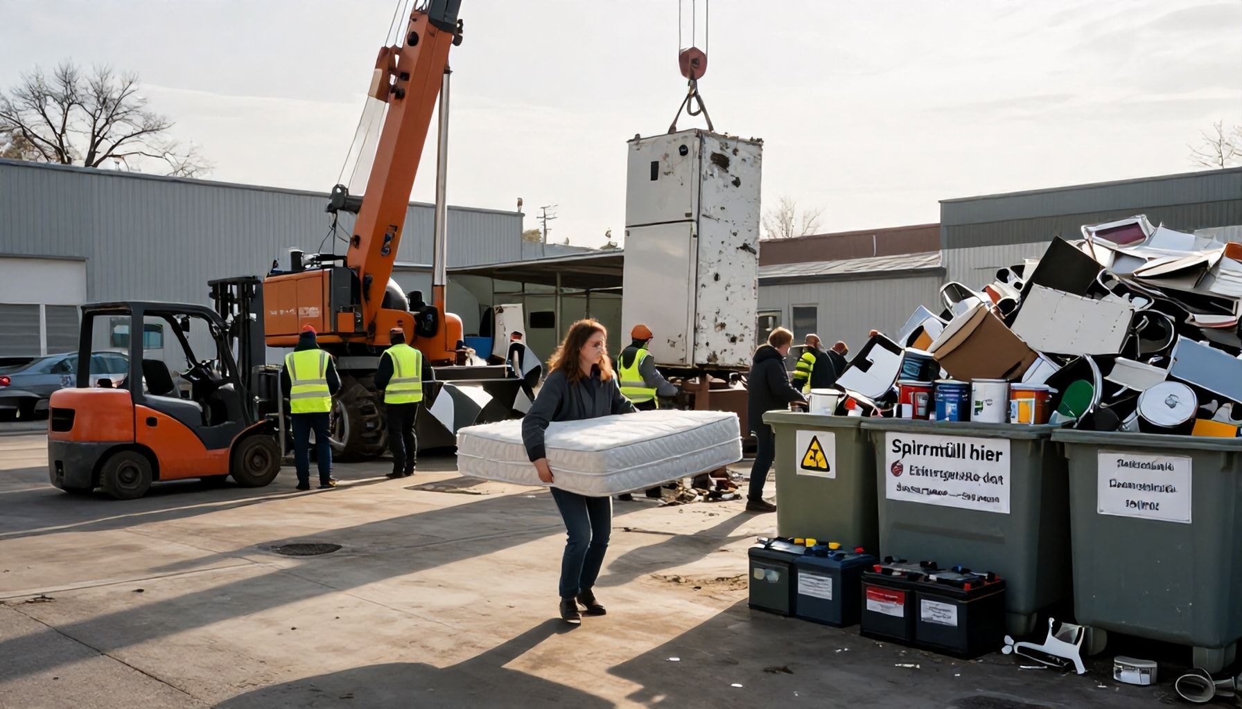 So entsorgen Anwohner Sperrmüll und Sonderabfälle richtig