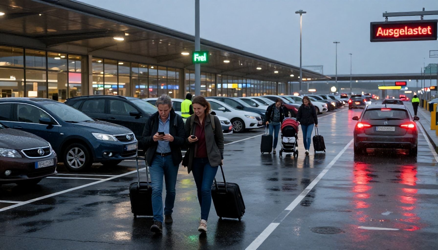 So finden Reisende schnell freie Parkplätze
