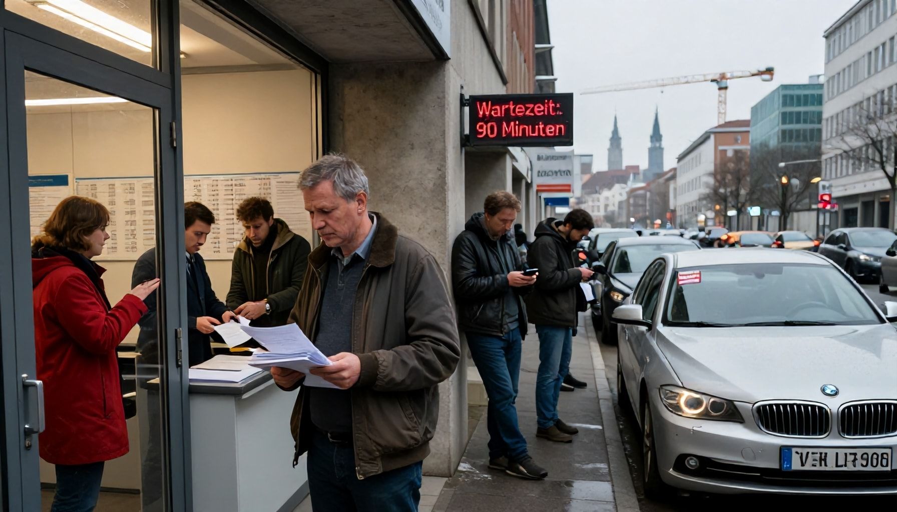 So melden Sie Ihr Auto rechtzeitig um