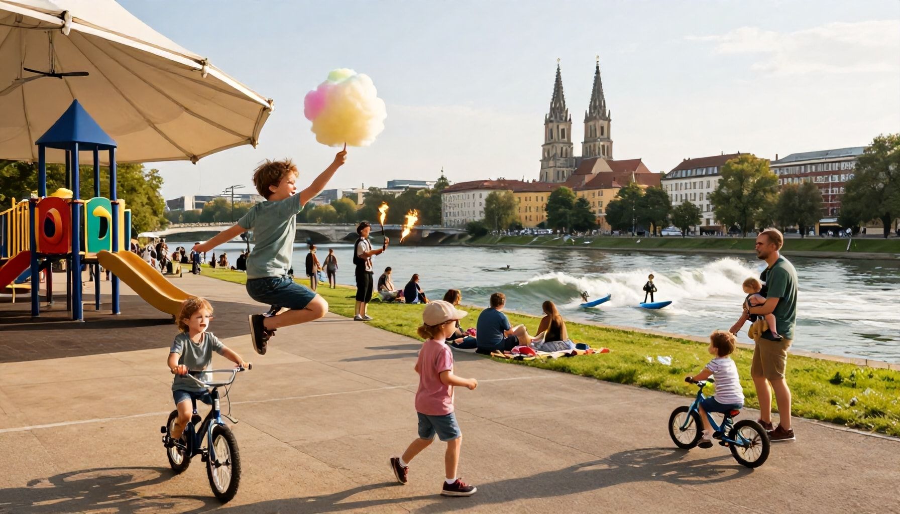 Spiel, Spaß und Action in Münchens Freizeitparadisen