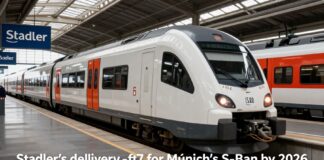 Stadler liefert 27 neue Züge für Münchner S-Bahn bis 2026