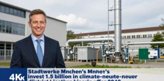 Stadtwerke München plant 1,5 Milliarden Euro für klimaneutrale Fernwärme bis 2040